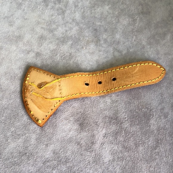 Authentic Louis Vuitton Montsouris Vachetta Buckle Piece Replacement m2 - Picture 4 of 8